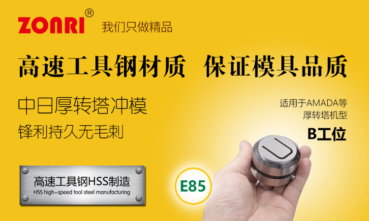 厚转塔E85标准B工位异形下模